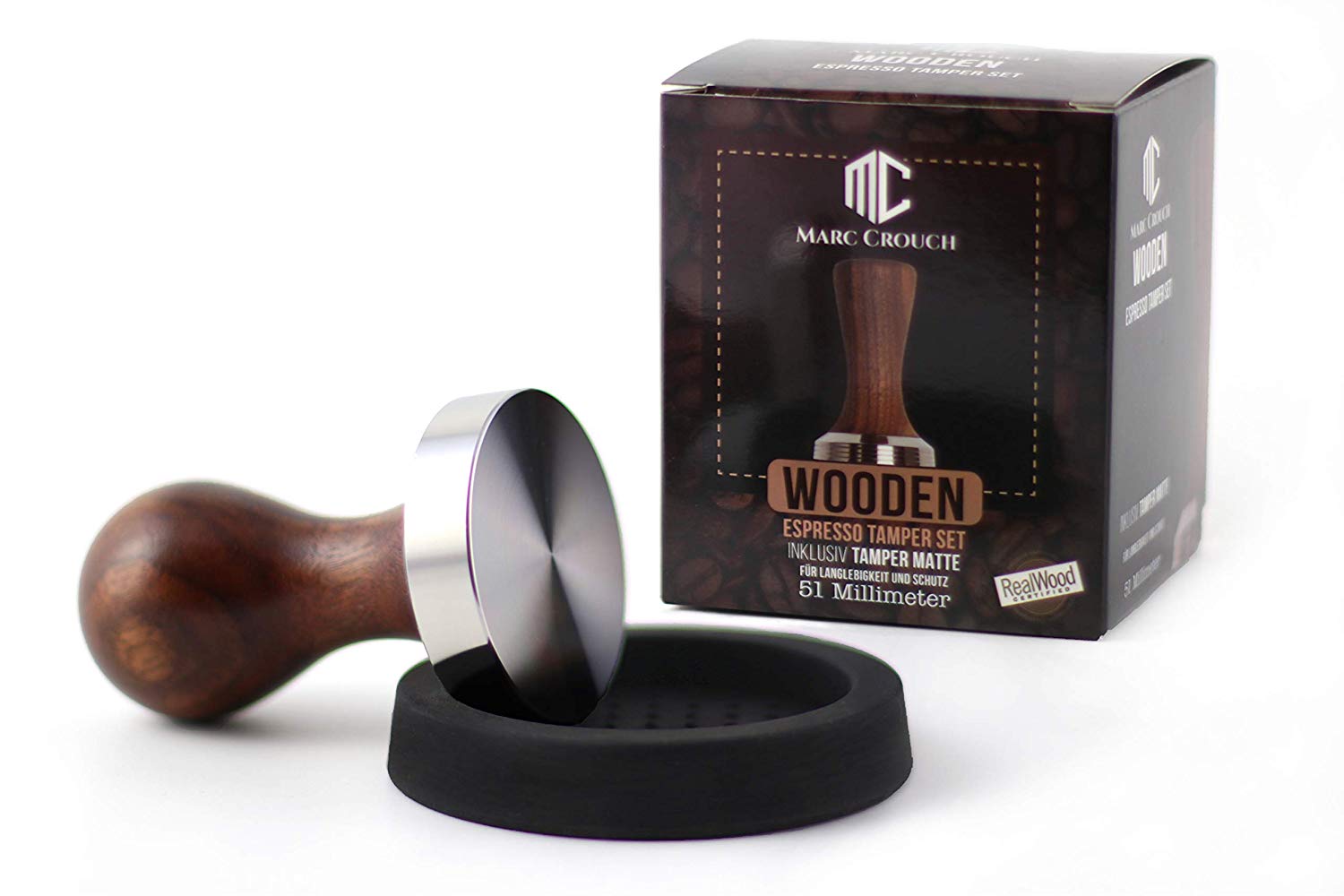 Hochwertige KaffeeTamper im Vergleich Kaffee.Support